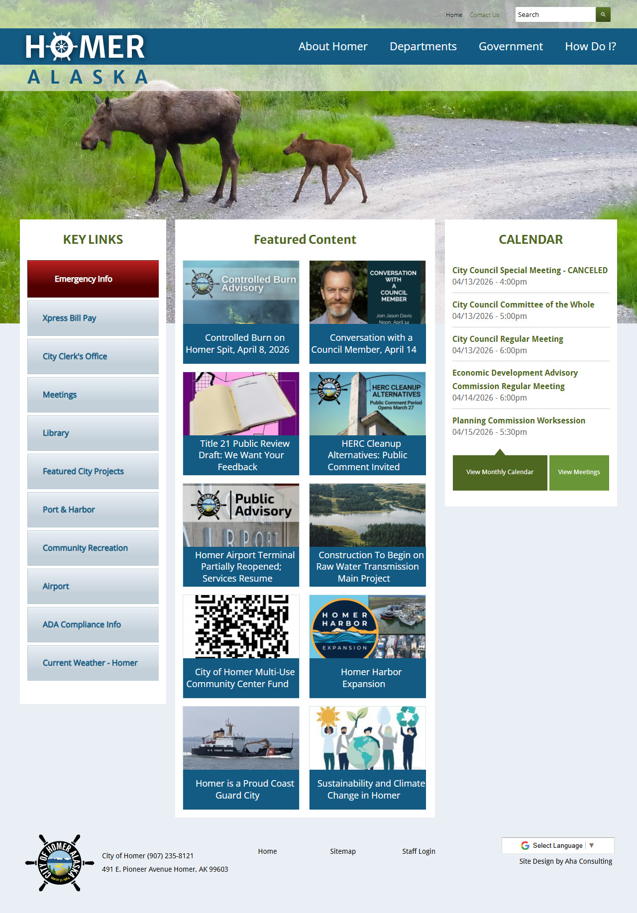 Homer birth records city government website